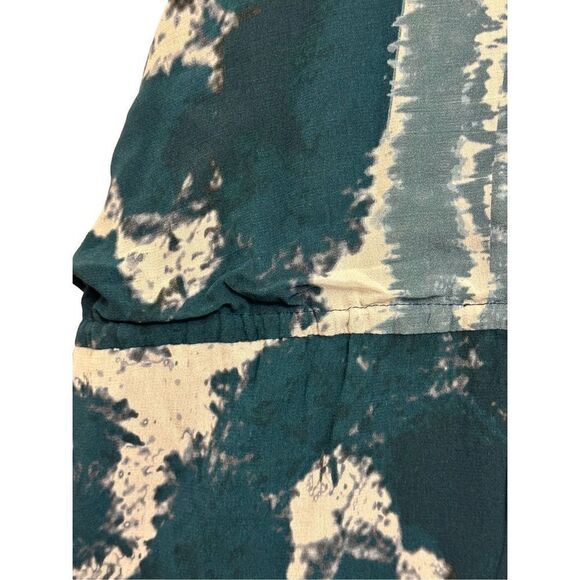 Zara Xsmall oversized Mini Tie-Dye Dress - Blue - Picture 5 of 16